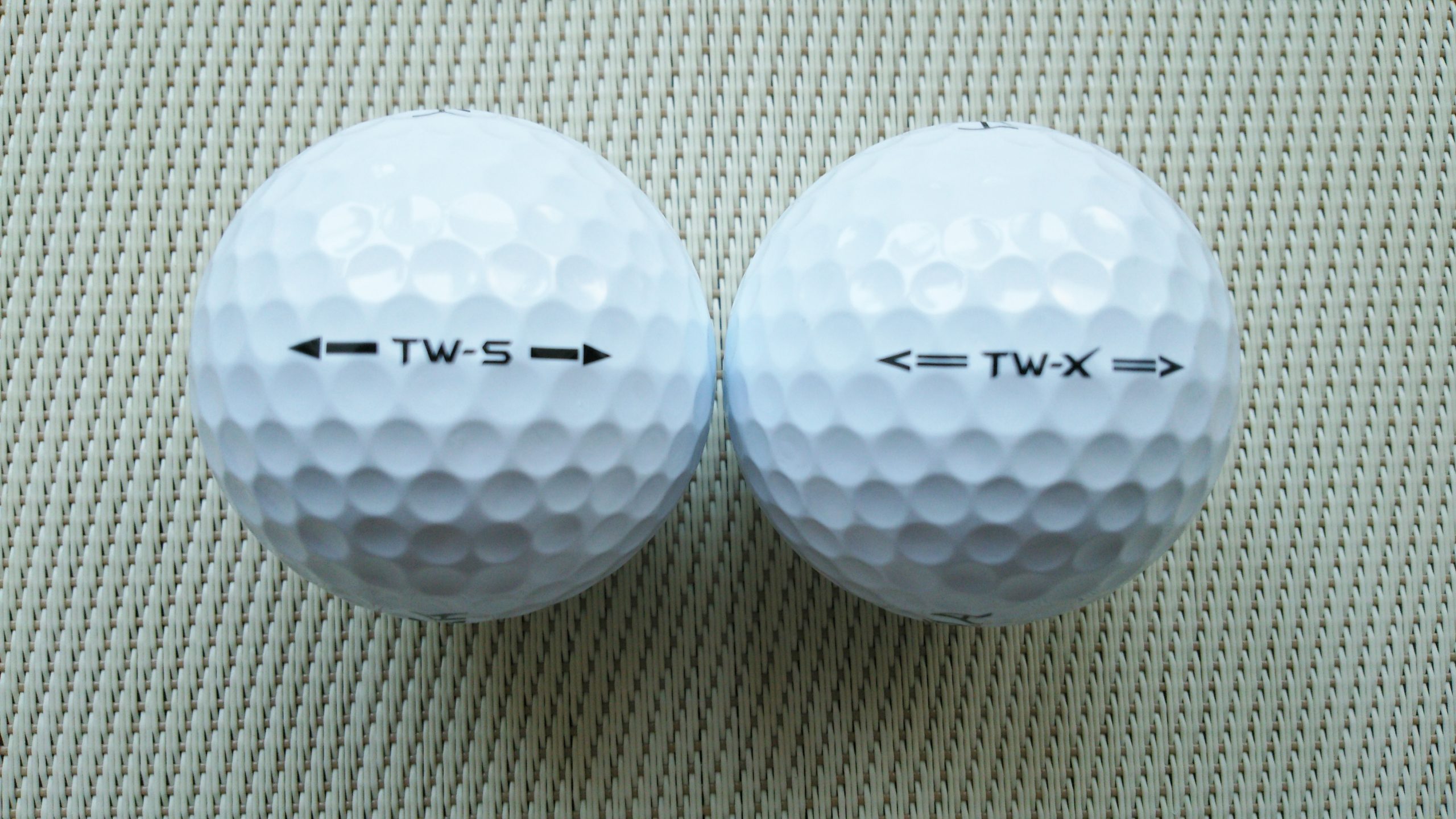 TW-S と TW-X　ライン